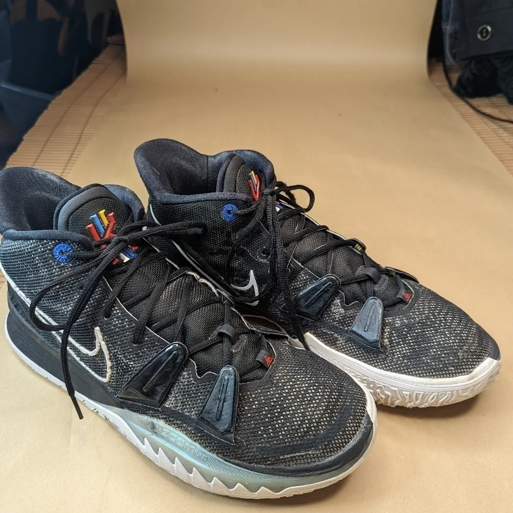 Nike Kyrie 7 Air Zoom “Brooklyn” Men's sz 15, CQ9326-002, new Dr. Scholl's insol